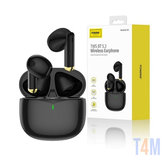 Foneng TWS Wireless Earphones BL126 BT 5.3V Black